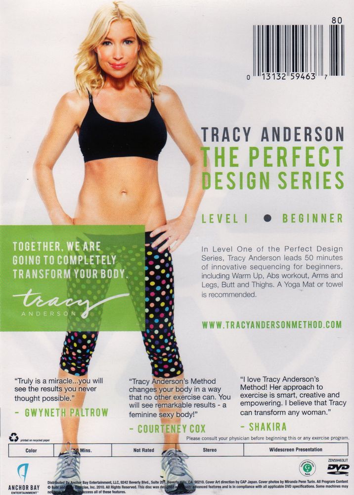 Tracy Anderson The Perfect Design Series Level 1