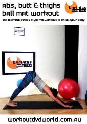 Abs, Butt & Thighs Ball Mat Workout DVD