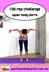 100 Rep Challenge Upper Body Barre DVD