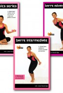 Barlates Body Blitz Barre Basics 4 Workout Bundle with Linda Wooldridge Barre Basics, Intermediate & Advanced 3 DVD bundle