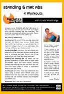 Barlates Body Blitz Standing and Mat Abs 4 workout DVD with Linda Wooldridge