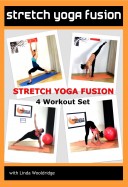 Barlates Body Blitz Stretch Yoga Fusion 4 workout DVD with Linda Wooldridge