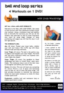 Barlates Body Blitz Ball and Loop 4 Workout DVD Bundle with Linda Wooldridge