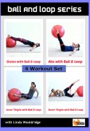 Barlates Body Blitz Ball and Loop 4 Workout DVD Bundle with Linda Wooldridge