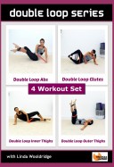 Barlates Body Blitz Double Loop Series 4 Workout DVD Bundle with Linda Wooldridge