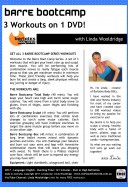 Barlates Body Blitz Barre Boot Camp Series 3 Workout DVD with Linda Wooldridge