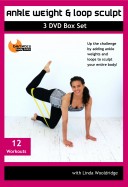 Barlates Body Blitz Ankle Weight and Loop Sculpt 12 workouts with Linda Wooldridge