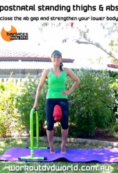 Postnatal Standing Thighs and Abs DVD