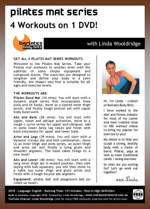 Pilates Mat Series 4 Downloads