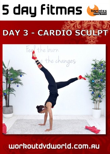 5 Day FITMAS Day 3 Cardio Sculpt DVD