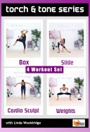 Barlates Body Blitz TORCH & TONE Series 4 Workout DVD with Linda Wooldridge