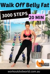 Walk Off Belly Fat 3000 Step Walk DVD