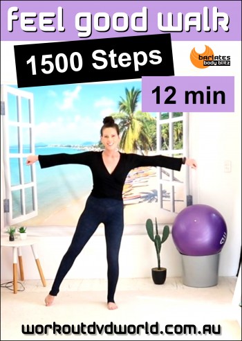 Feel Good Walk 1500 Steps DVD