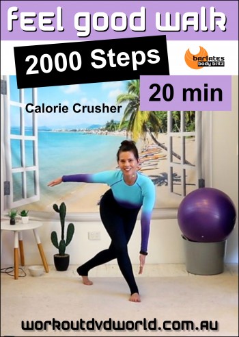 Feel Good Walk 2000 Steps DVD