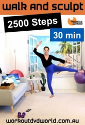 Walk and Sculpt 2500 Steps DVD