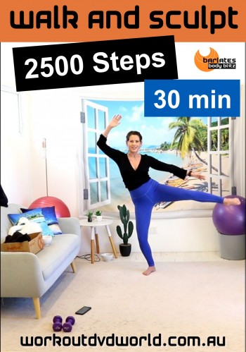 Walk and Sculpt 2500 Steps DVD