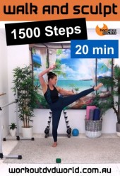 Walk and Sculpt 1500 Steps DVD