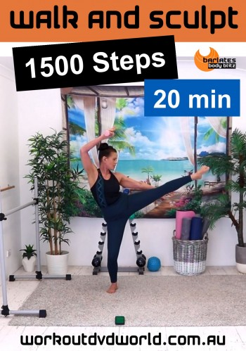 Walk and Sculpt 1500 Steps DVD