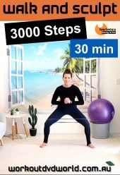 Walk and Sculpt 3000 Steps DVD