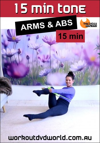 15 Min Tone Arms & Abs DVD