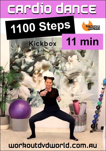 Cardio Dance Kickbox 1100 Steps DVD