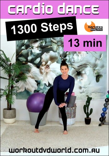 Cardio Dance 1300 Steps DVD