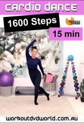 Cardio Dance 1600 Steps DVD