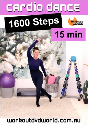 Cardio Dance 1600 Steps DVD