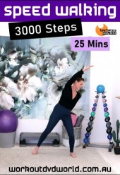 Speed Walking 3000 Steps DVD