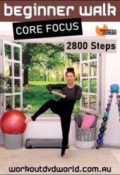 Beginner Walk 2800 Steps Core Focus DVD