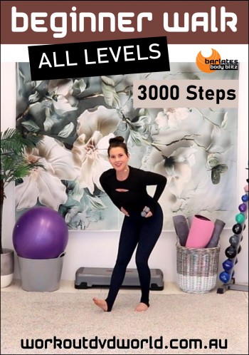 Beginner Walk 3000 Steps Arms Focus DVD