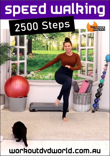 Speed Walking 2500 Steps DVD