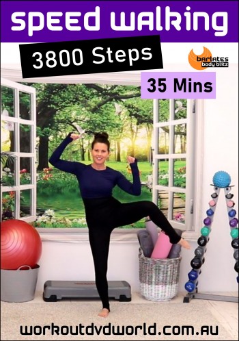 Speed Walking 3800 Steps DVD