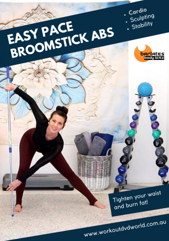 Easy Pace Broomstick Abs DVD