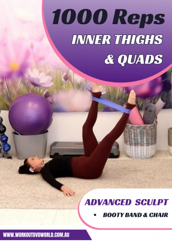 1000 Rep Inner Thighs and Quads DVD