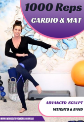 1000 Rep Challenge Cardio Mat DVD