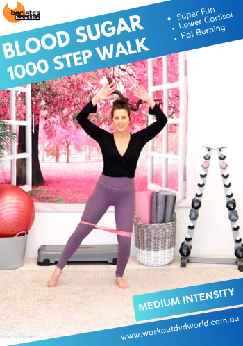 Blood Sugar Walk 1000 Steps DVD