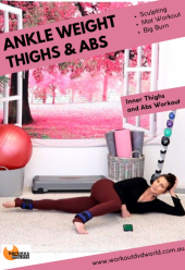 Ankle Weight Express Inner thighs & Abs DVD