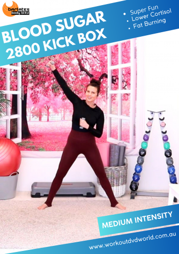 Blood Sugar Walk 2800 Step Kick Box DVD